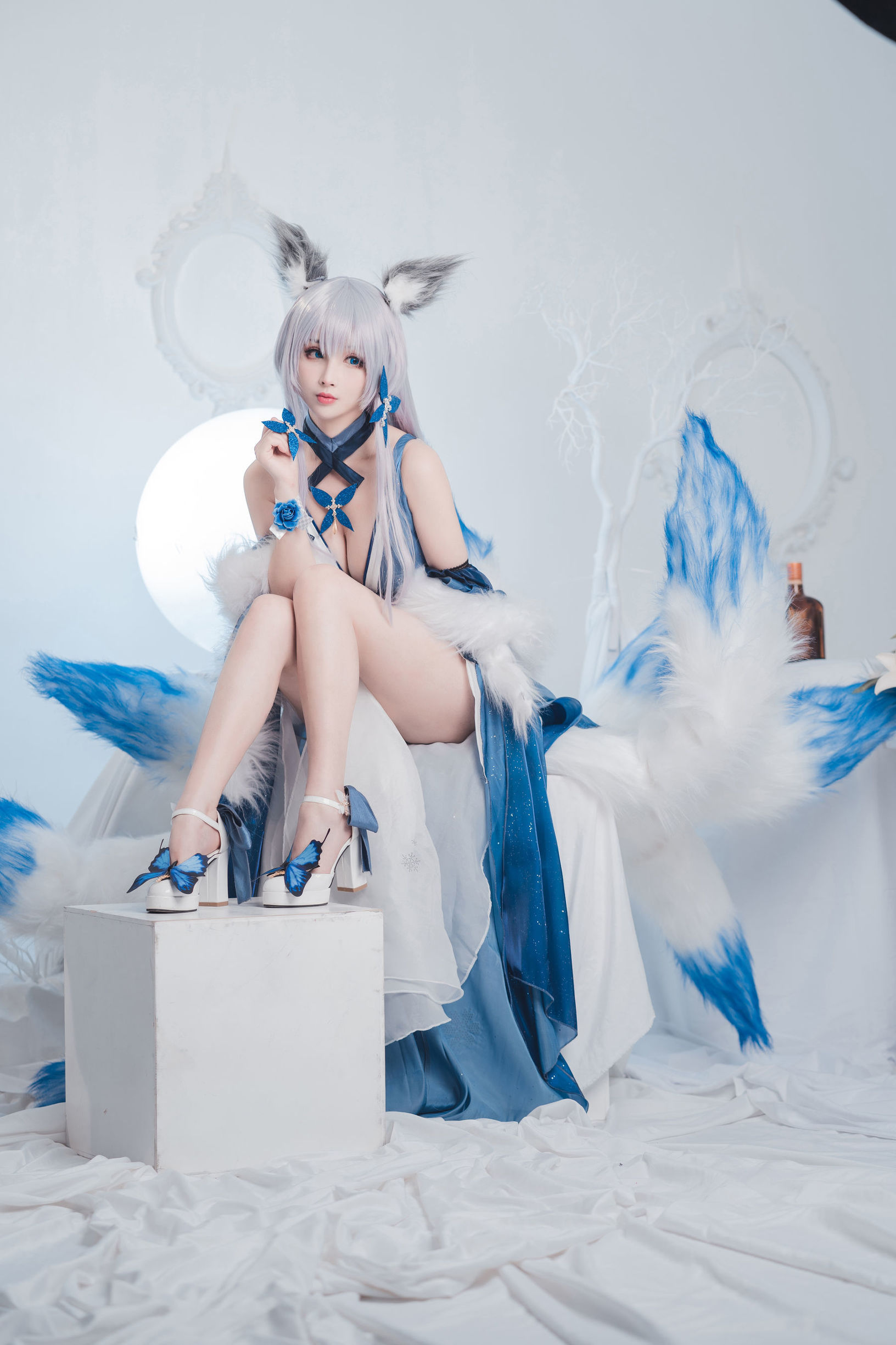 [网红COSER]COS福利rioko凉凉子信浓礼服插图6